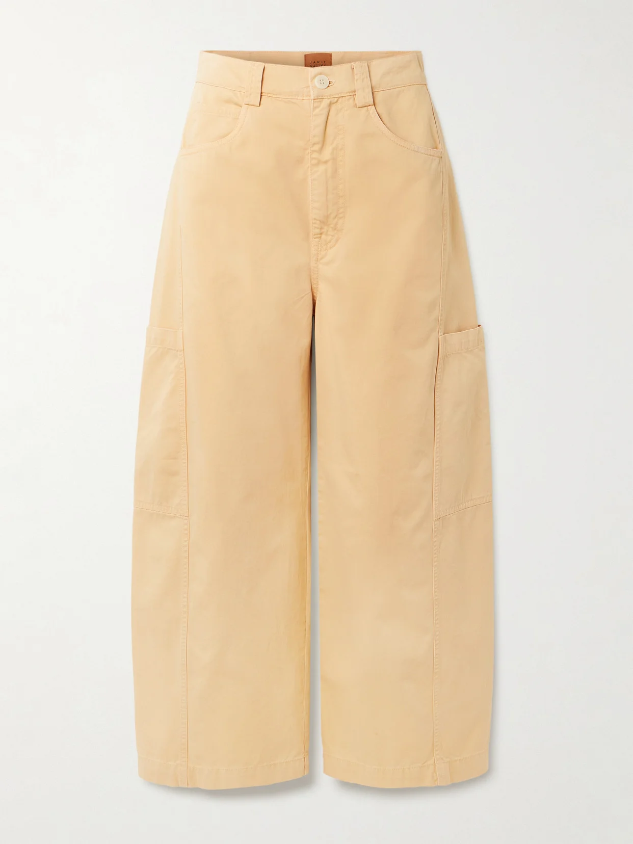 The Crop Painter Cropped Mid-rise Wide-leg Jeans - 1