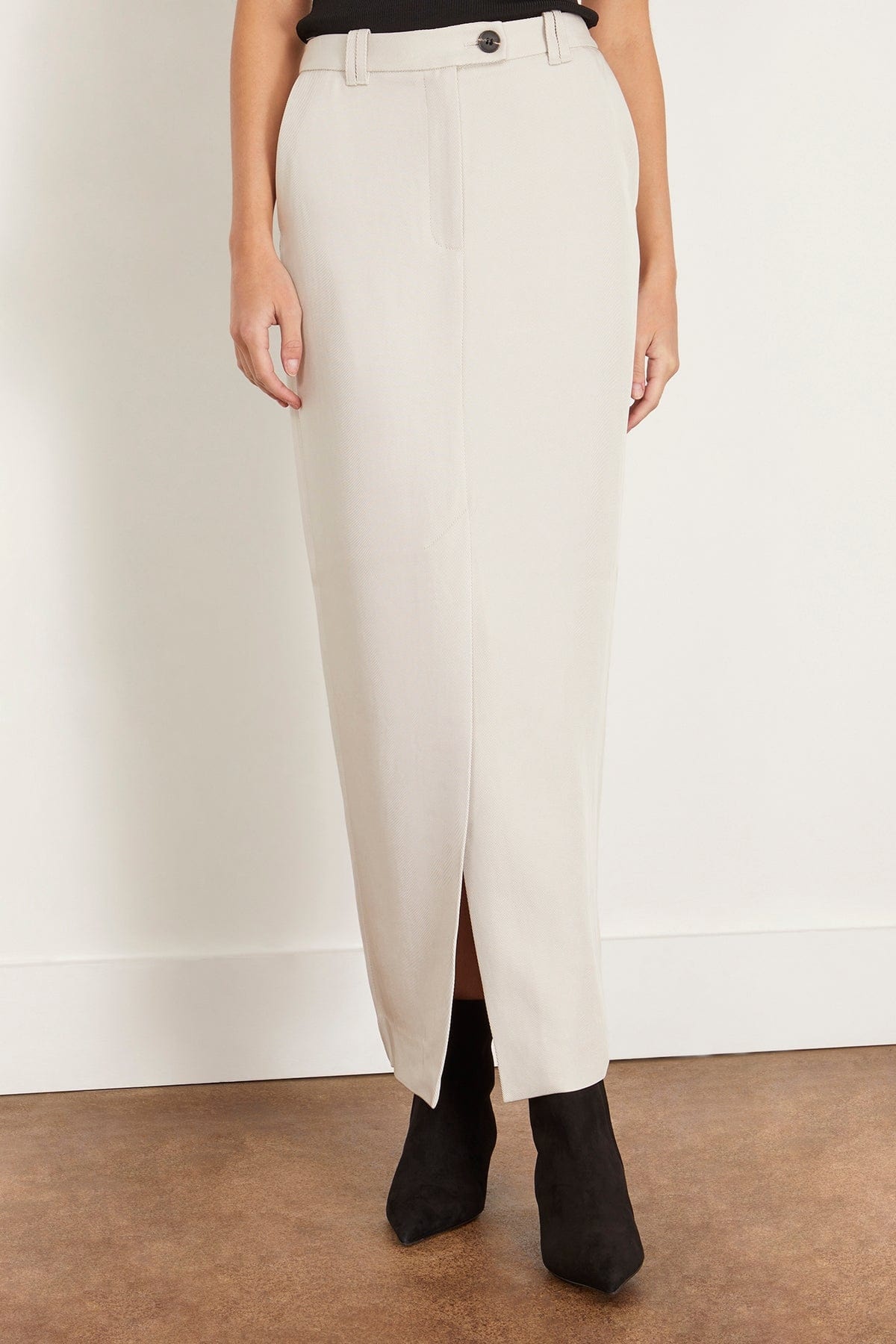 Larley Skirt in Oyster - 3