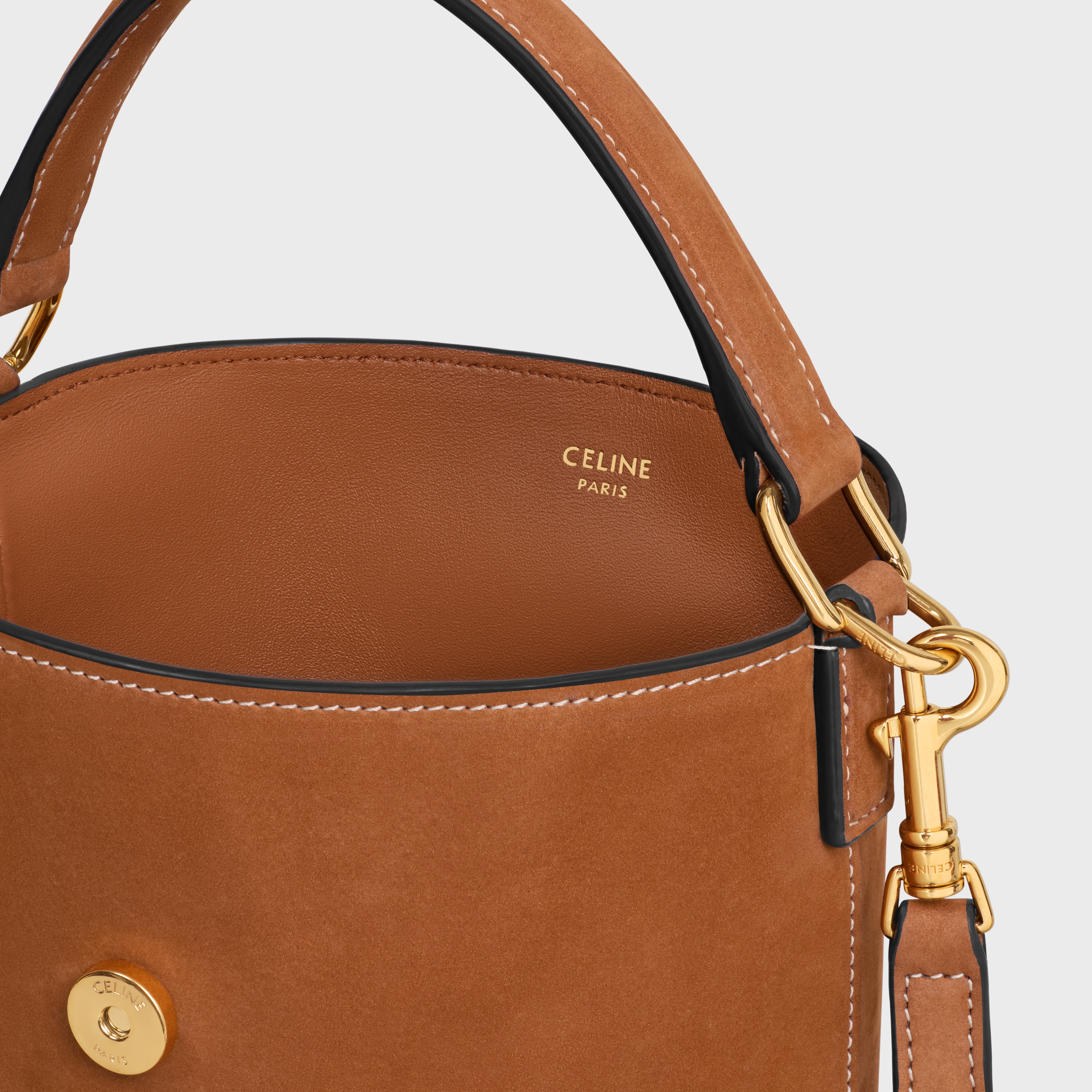 MINI BUCKET LOUISE IN NUBUCK - 4