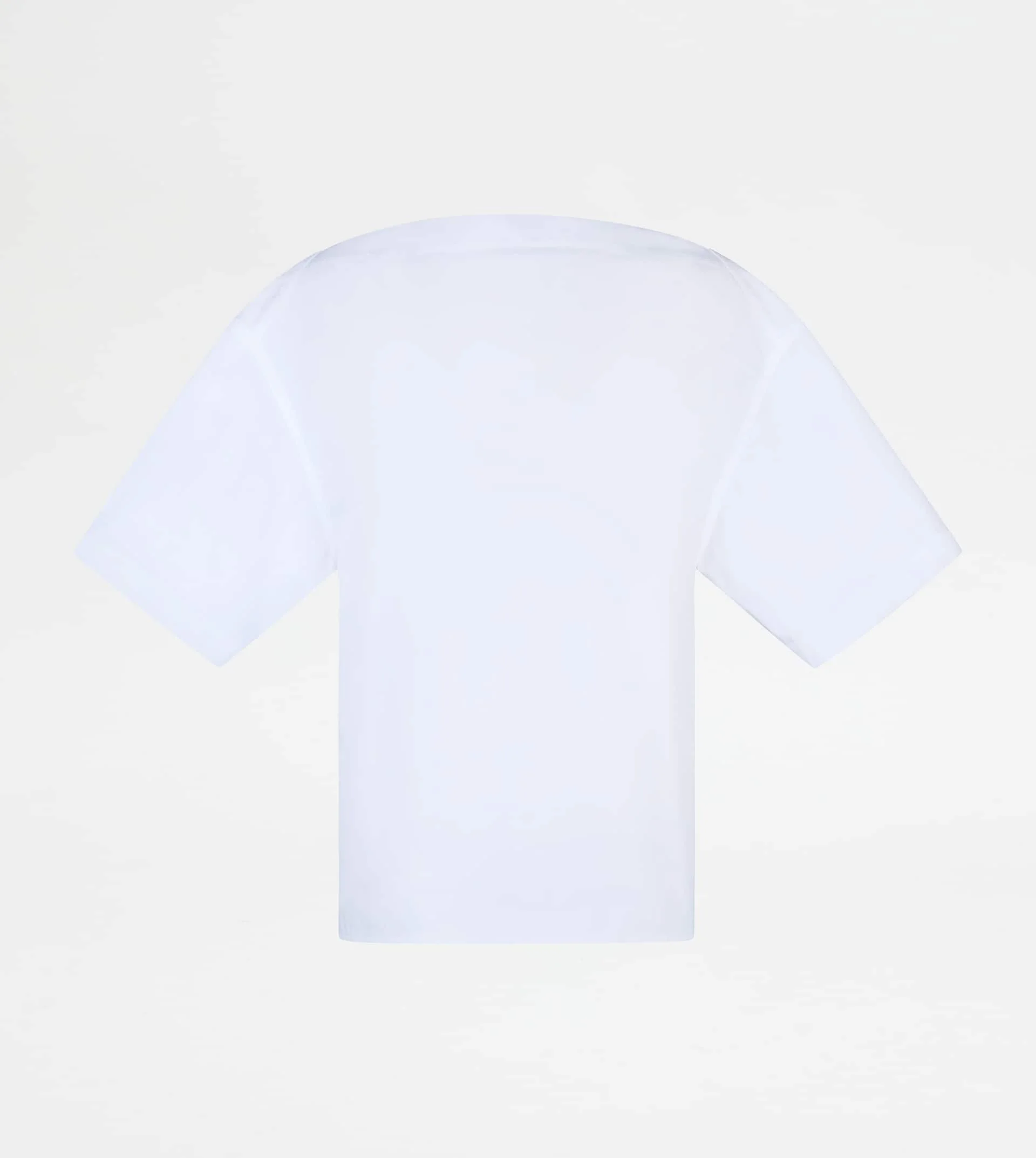 BLOUSE IN POPLIN - WHITE - 1