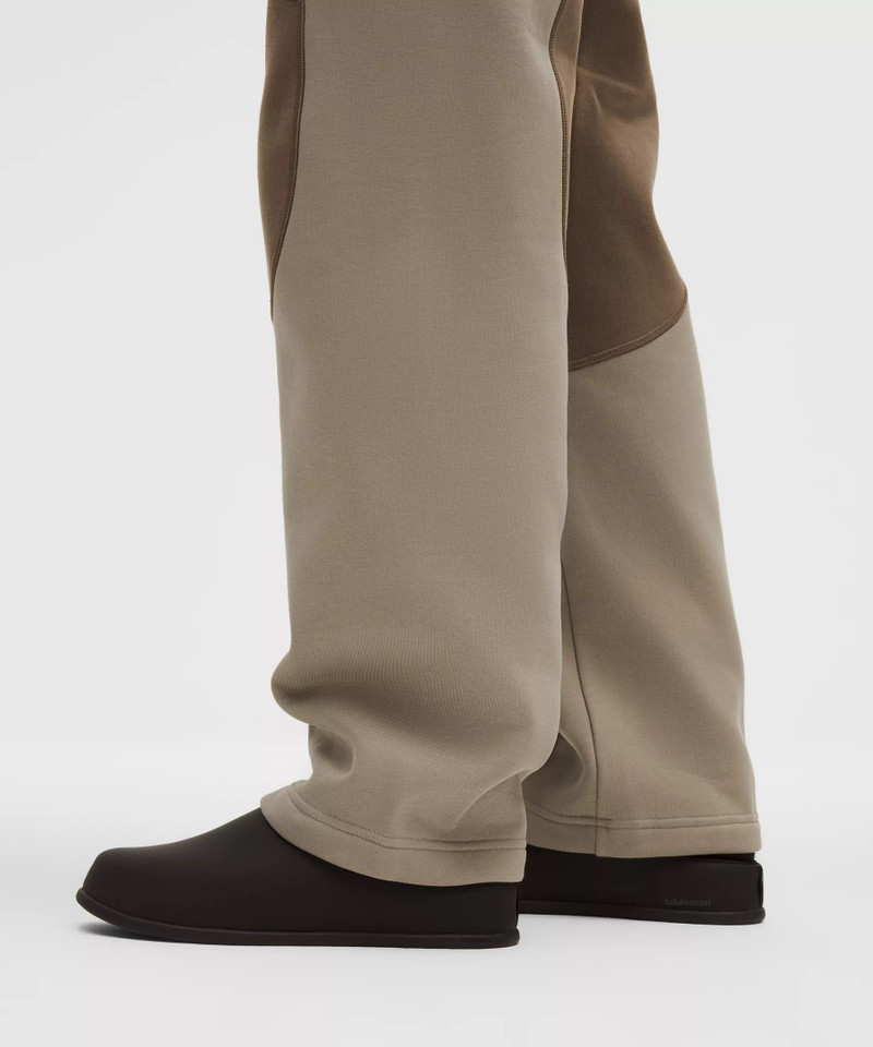 Cotton Fleece Mid-Rise Straight-Leg Pant *SLNSH Collection 7