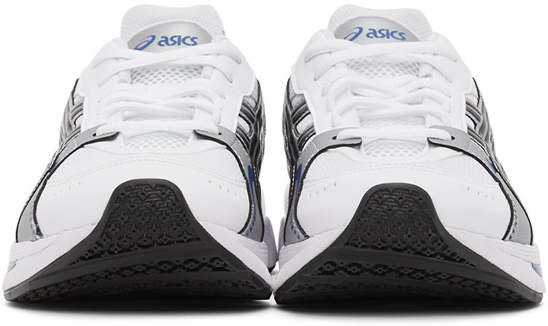 Asics White & Silver Gel-Kyrios Sneakers outlook