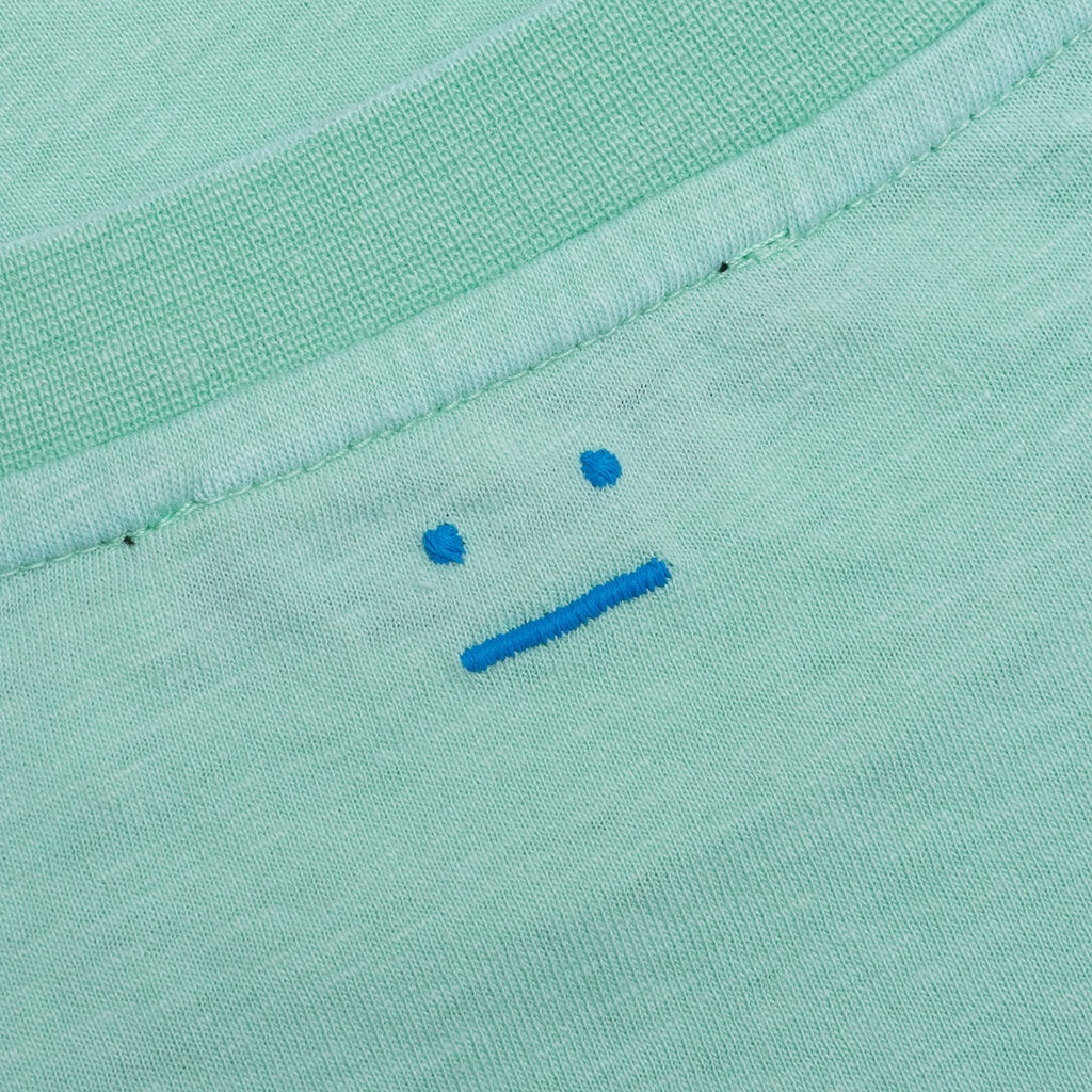 CREW NECK T-SHIRT - SEA FOAM GREEN - 4