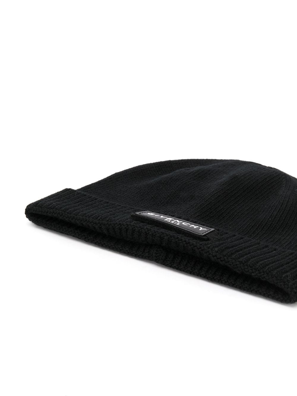 logo-patch beanie - 2