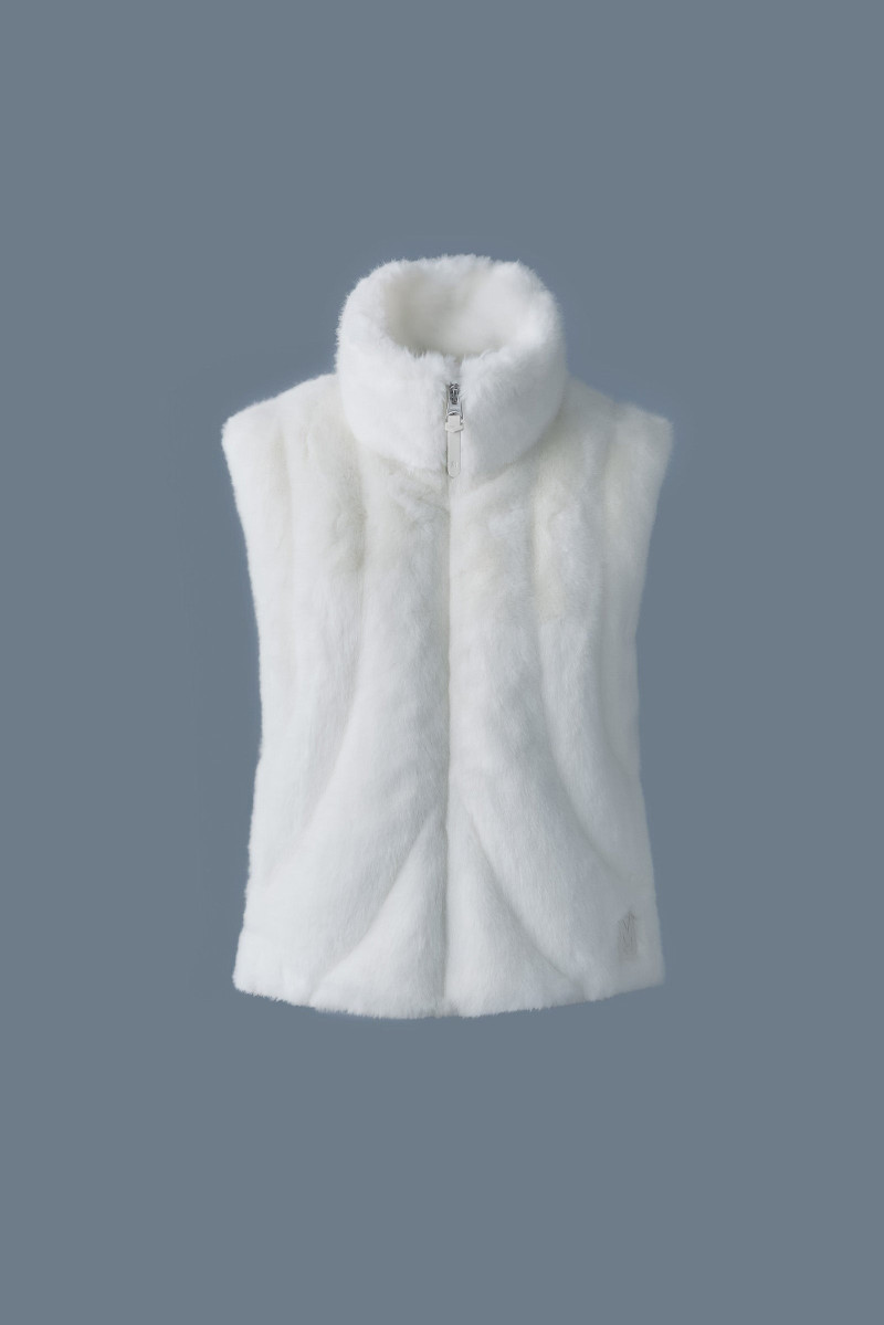 GINNY Brushed faux-fur vest 1