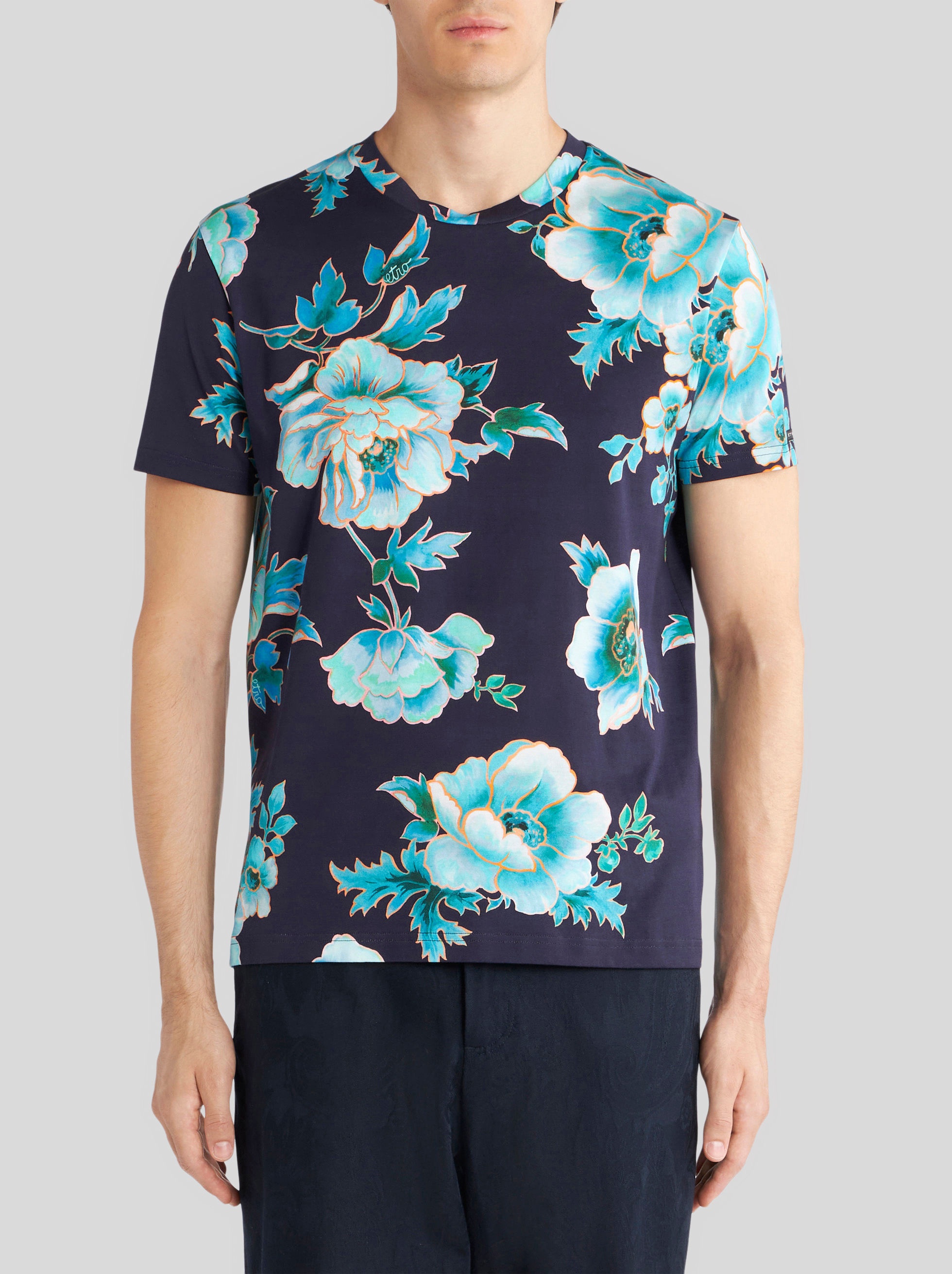 MAXI FLORAL PRINT T-SHIRT - 2