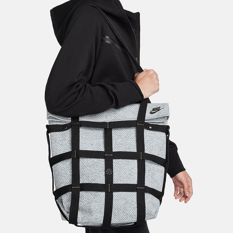 Nike Sportswear Forward Cargo Tote 'Grey Black' FB3038-084 - 3