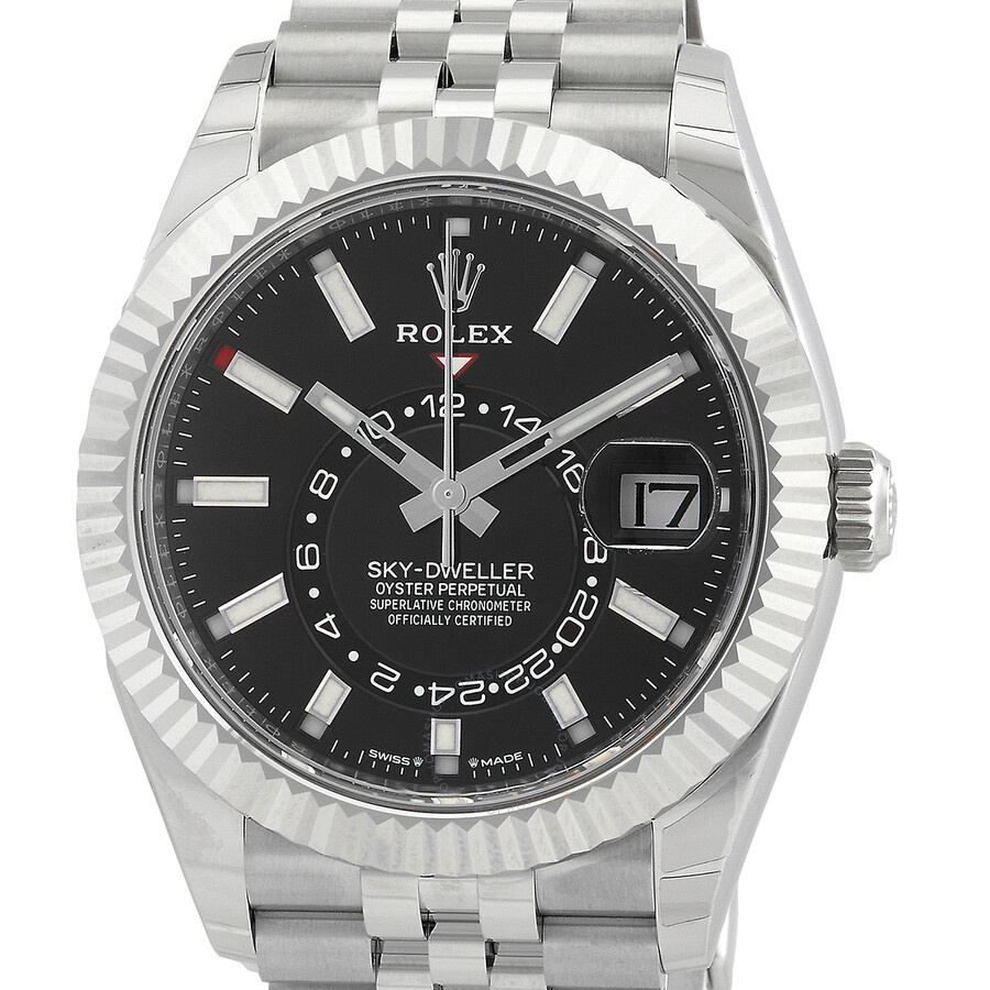 Rolex Sky-Dweller GMT Automatic Chronometer Black Dial Men's Watch 336934-0008 - 4