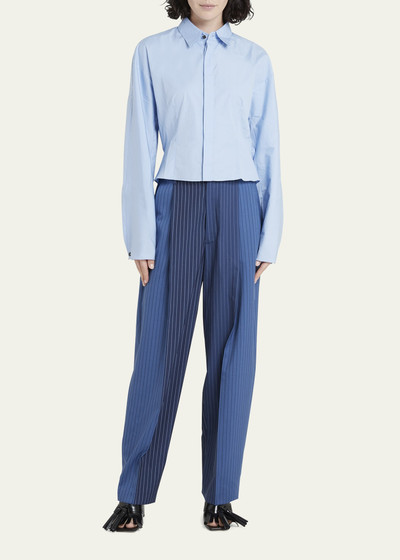 Marni Button-Front Shirt with Gathered Back outlook