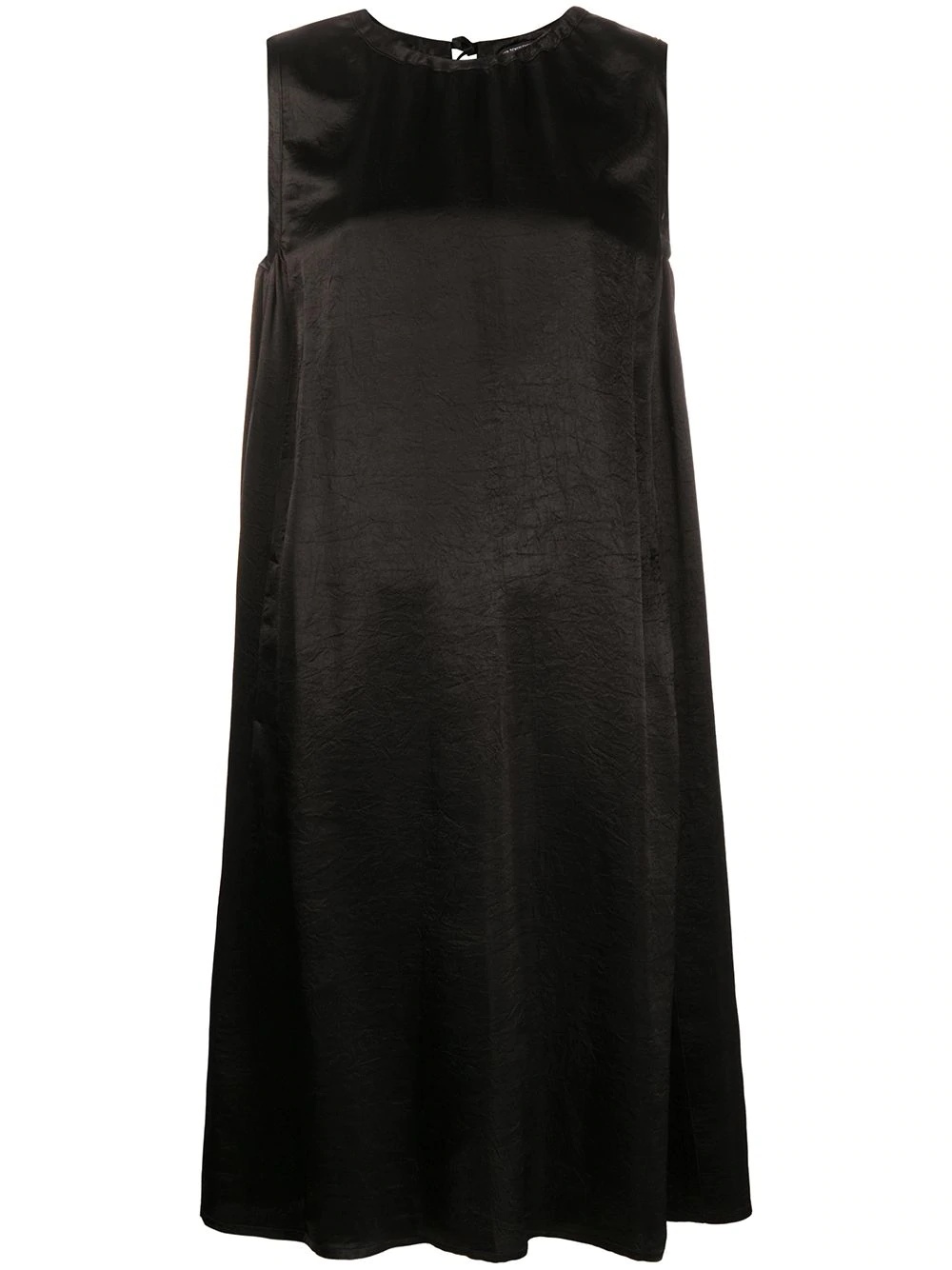 round neck midi dress - 1