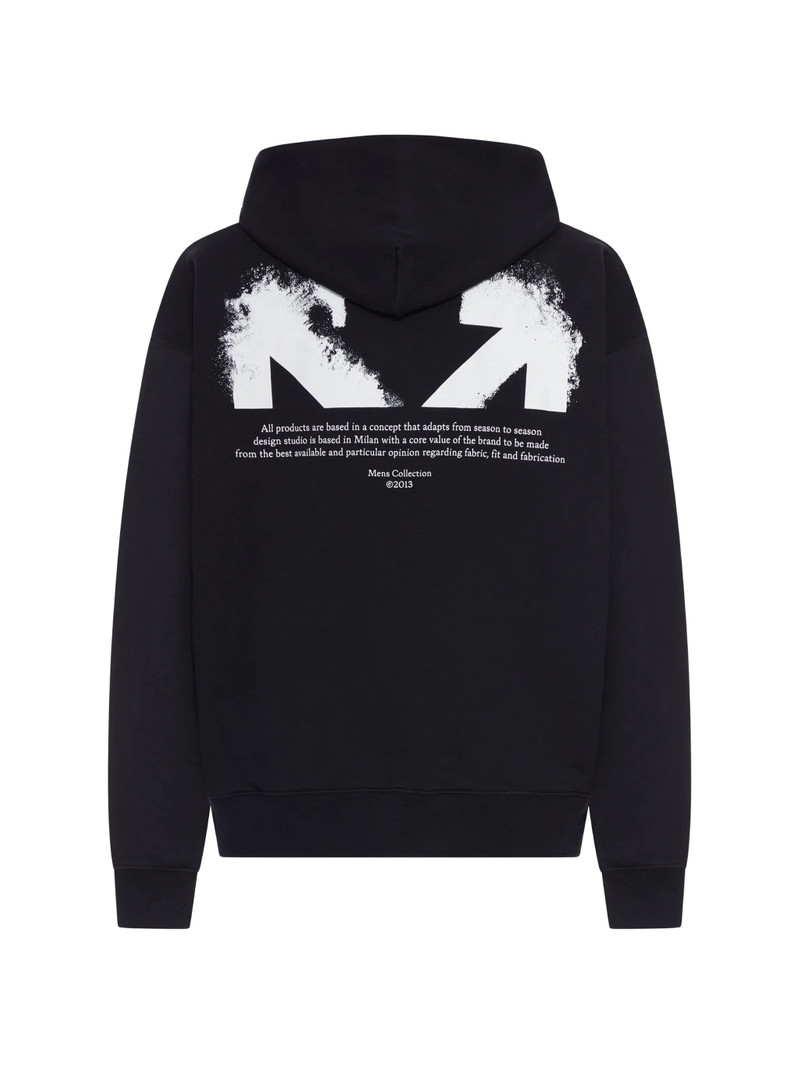 Off-White Off-white Drawstring Hooded Sweatshirt outlook