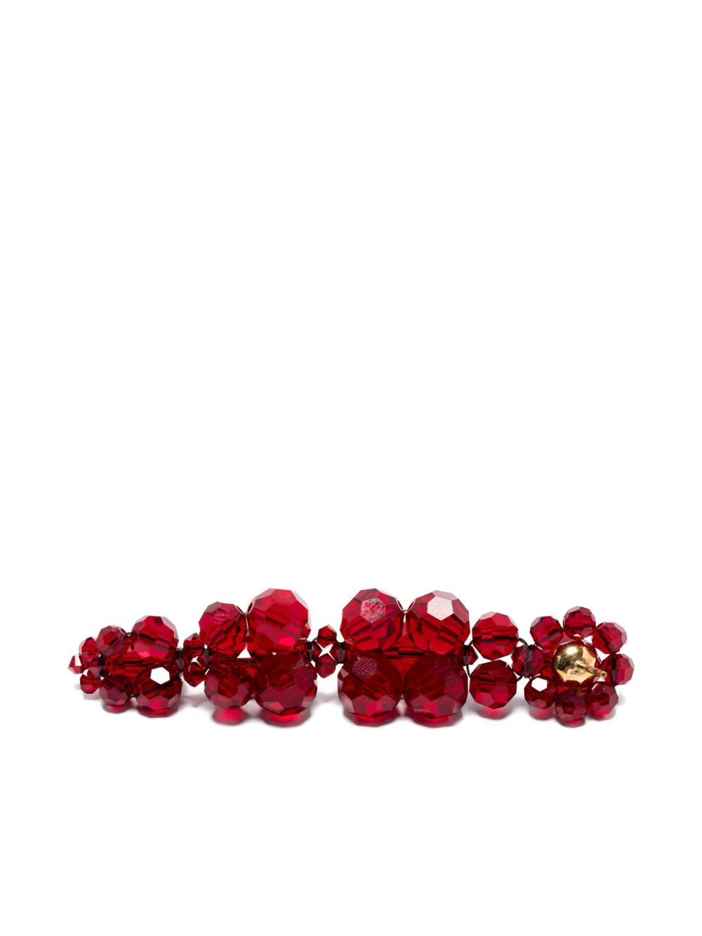 crystal-flower earrings - 3