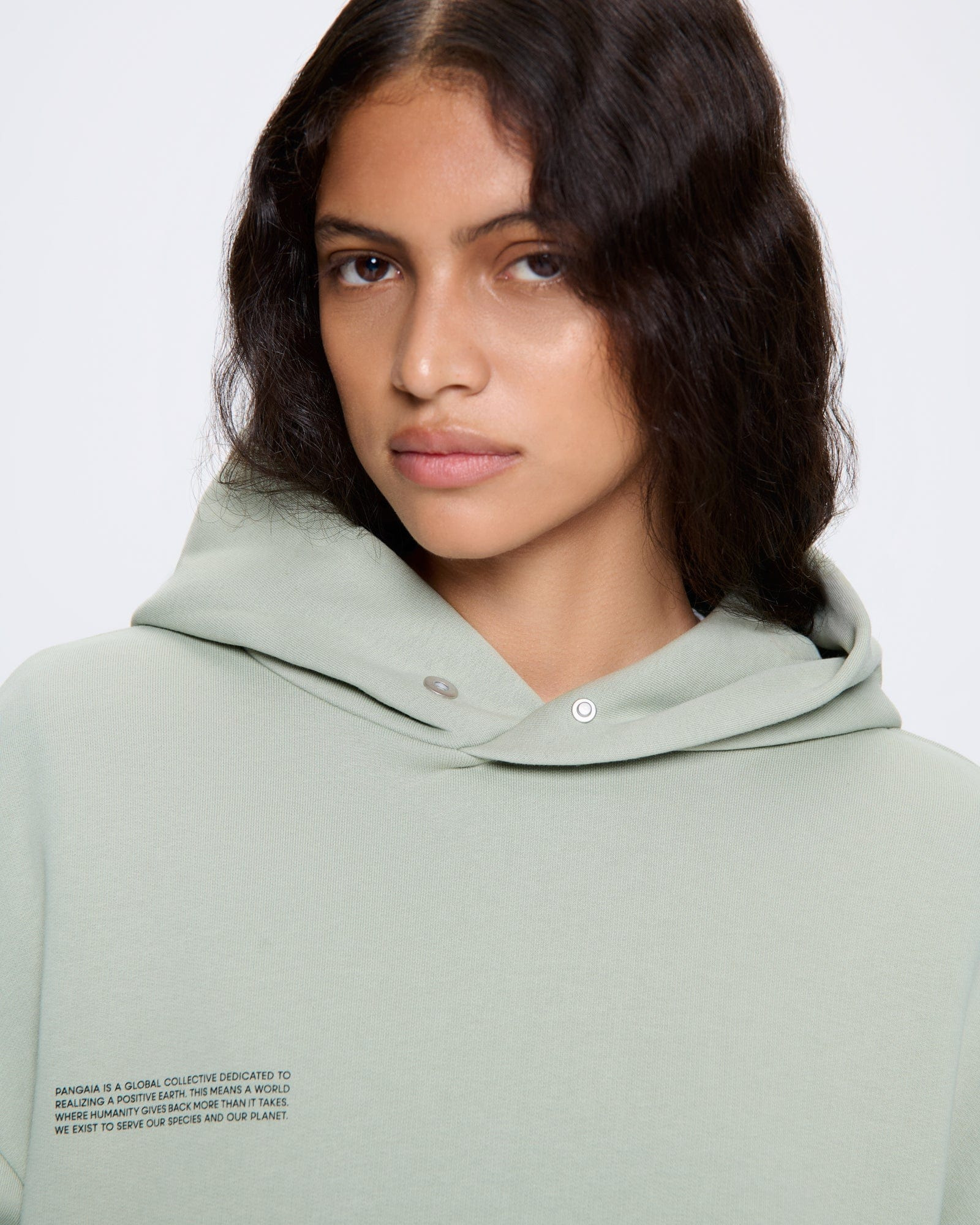 Womens DNA Hoodie - Moss Green - 5