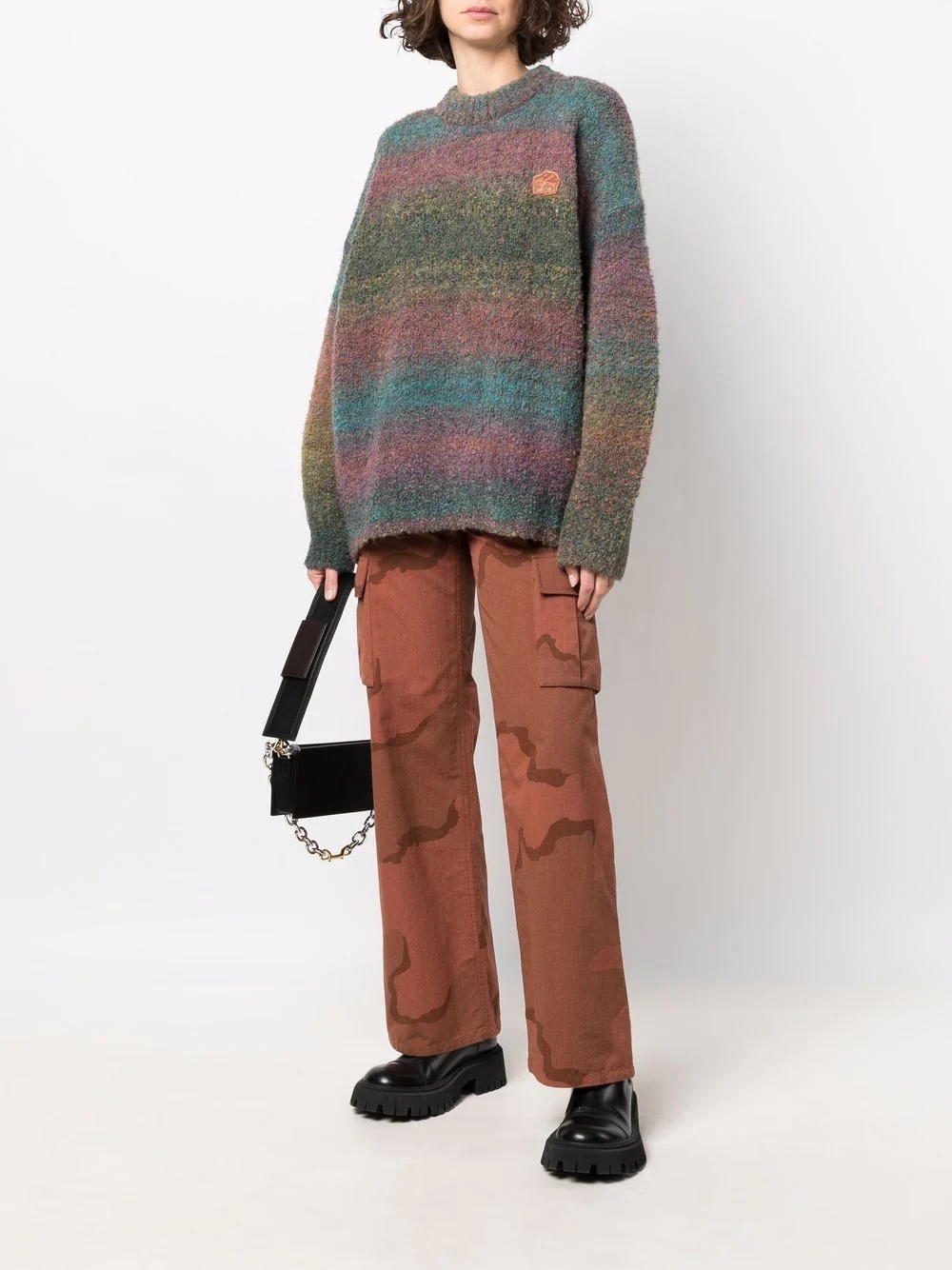 Canyon striped oversize jumper - 3