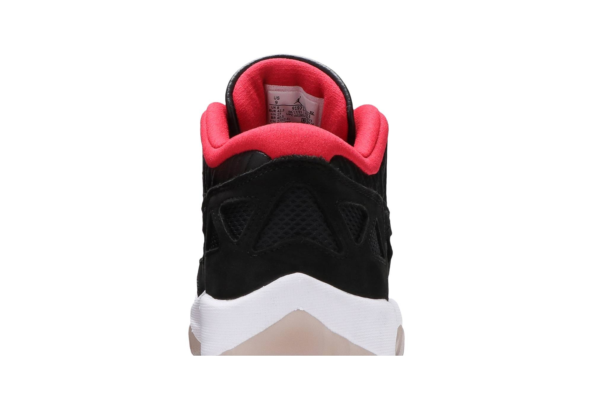 Air Jordan 11 Retro Low IE 'Bred' 2021 - 7