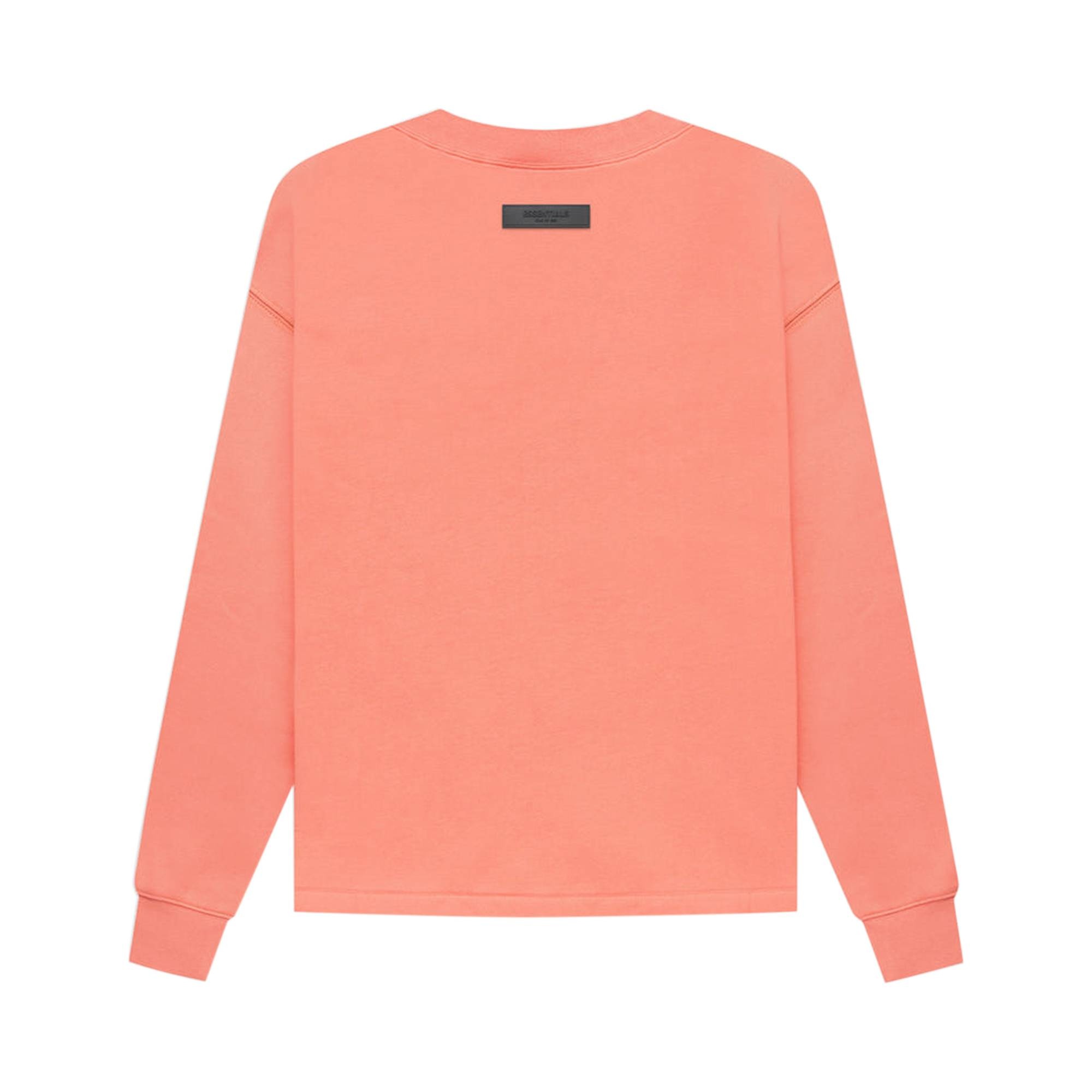 Fear of God Essentials Relaxed Crewneck 'Coral' - 2