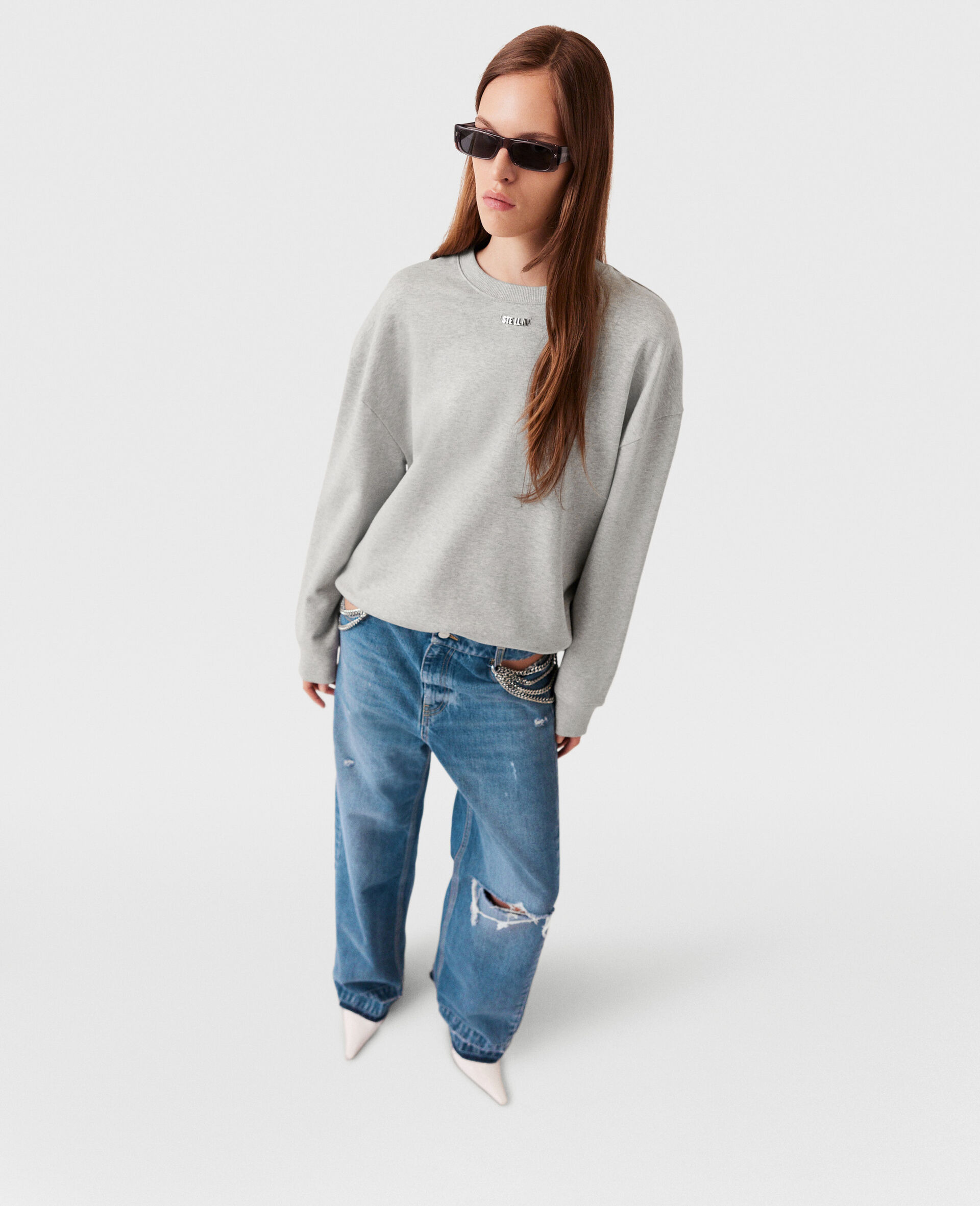 Logo Charm Sweatshirt - 5