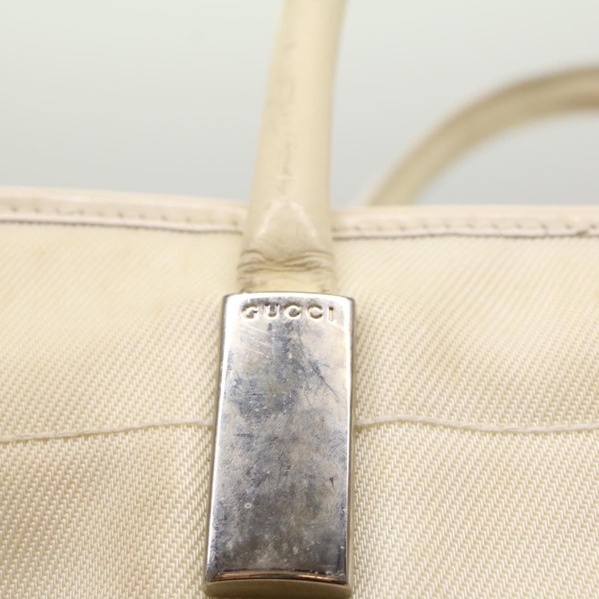 GUCCI Tote Bag Nylon White 002 2123 002 2123 - 9
