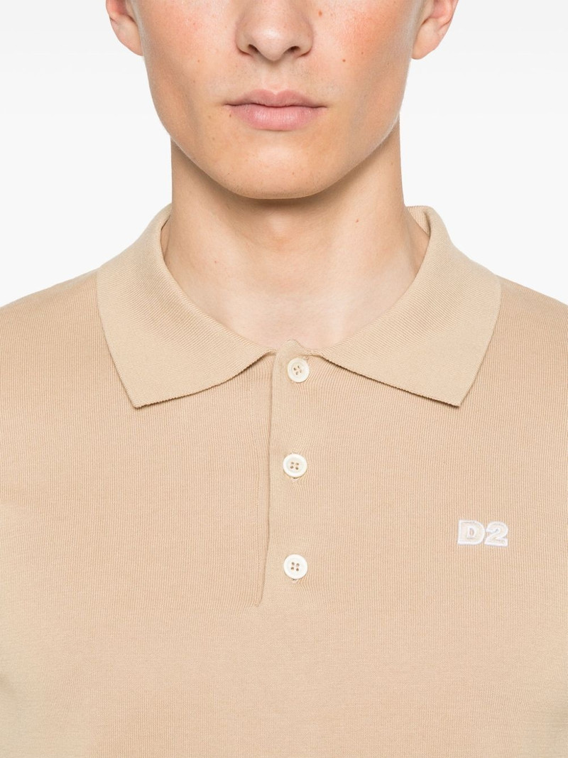logo-patch polo shirt 4