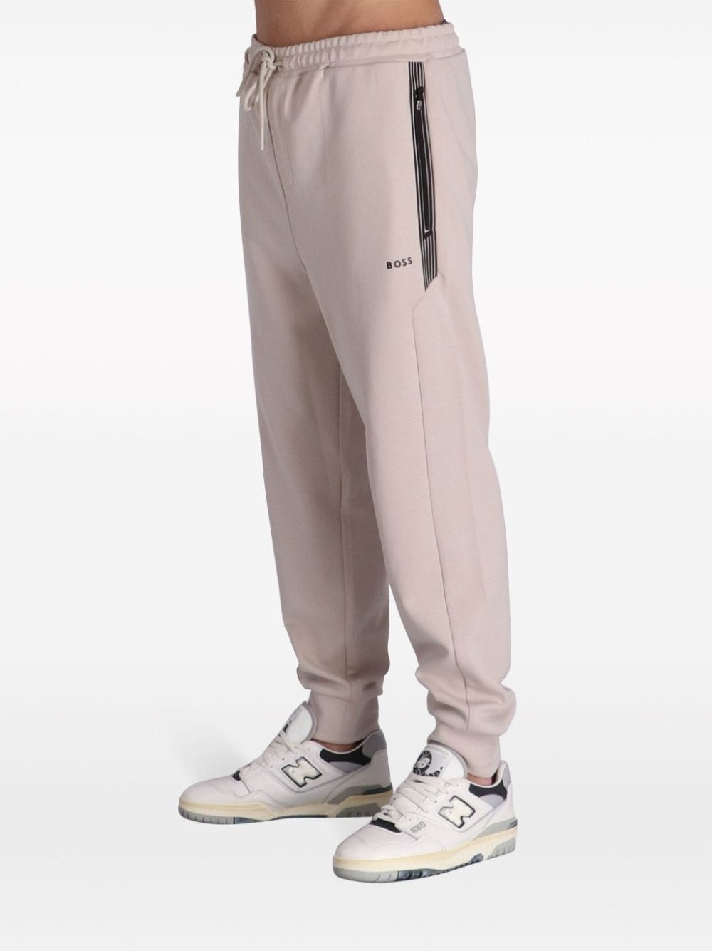 logo-print track pants - 3