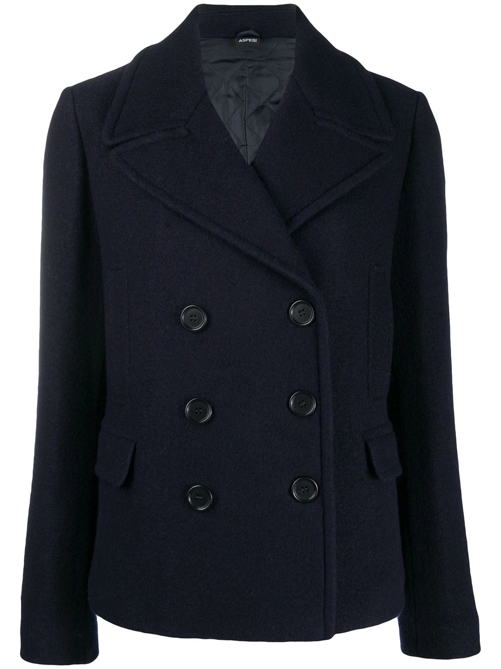 felt peacoat - 1