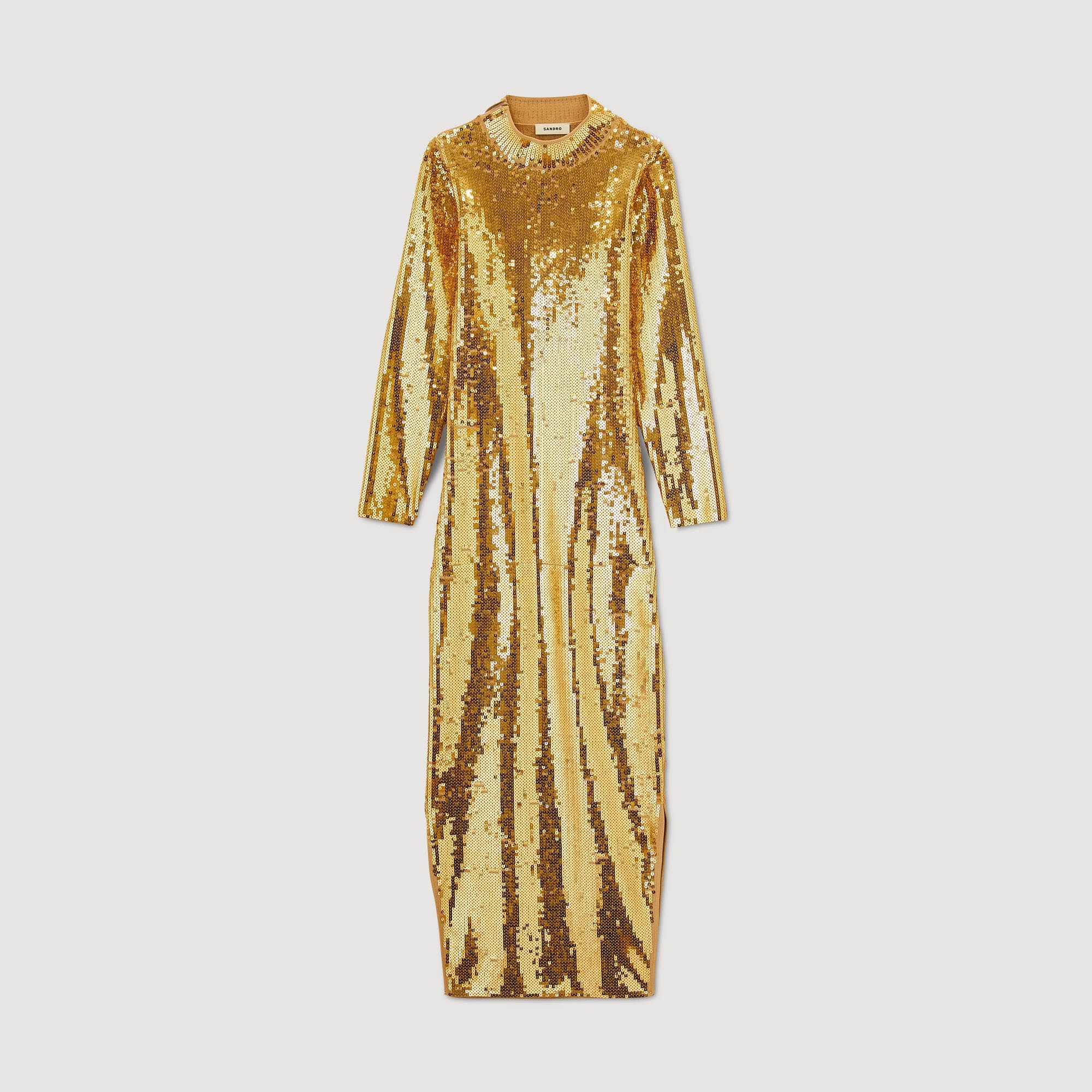 SEQUIN MIDI DRESS - 1