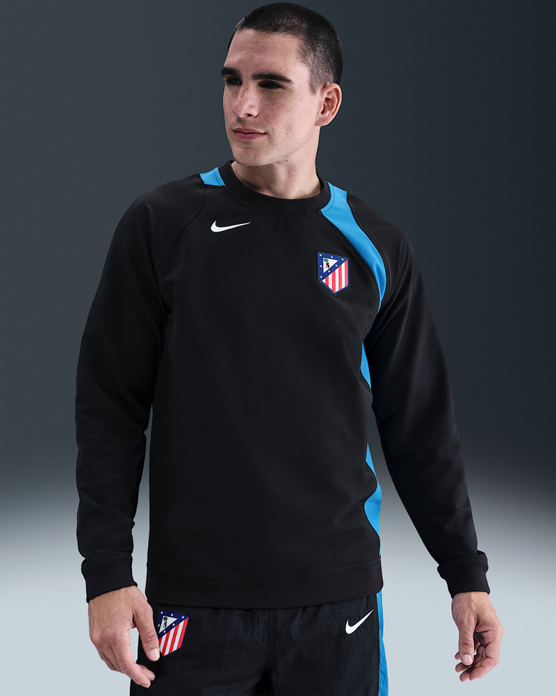 Atlético Madrid Third Men's Nike Total 90 Soccer Crew-Neck Top 1