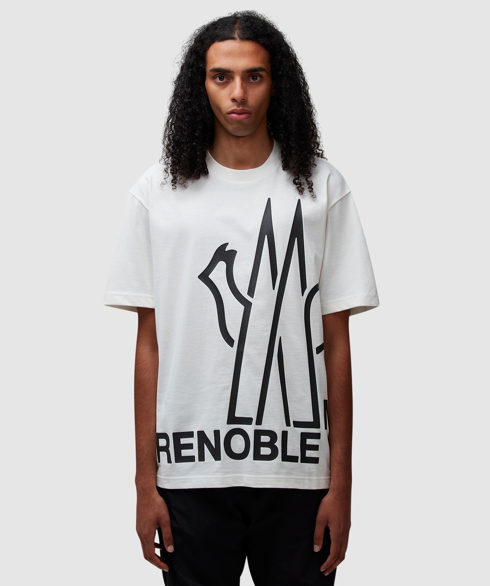 Grenoble oversized logo t-shirt - 1