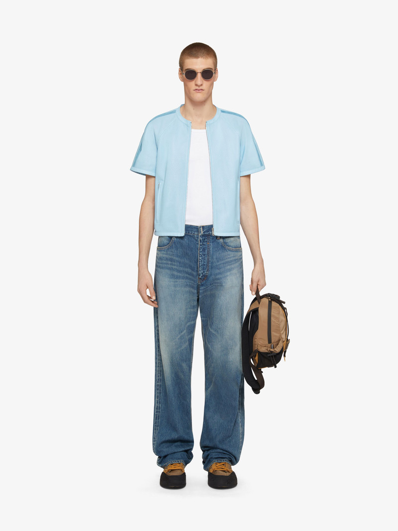 Givenchy JACKET IN PERFORATED LEATHER outlook