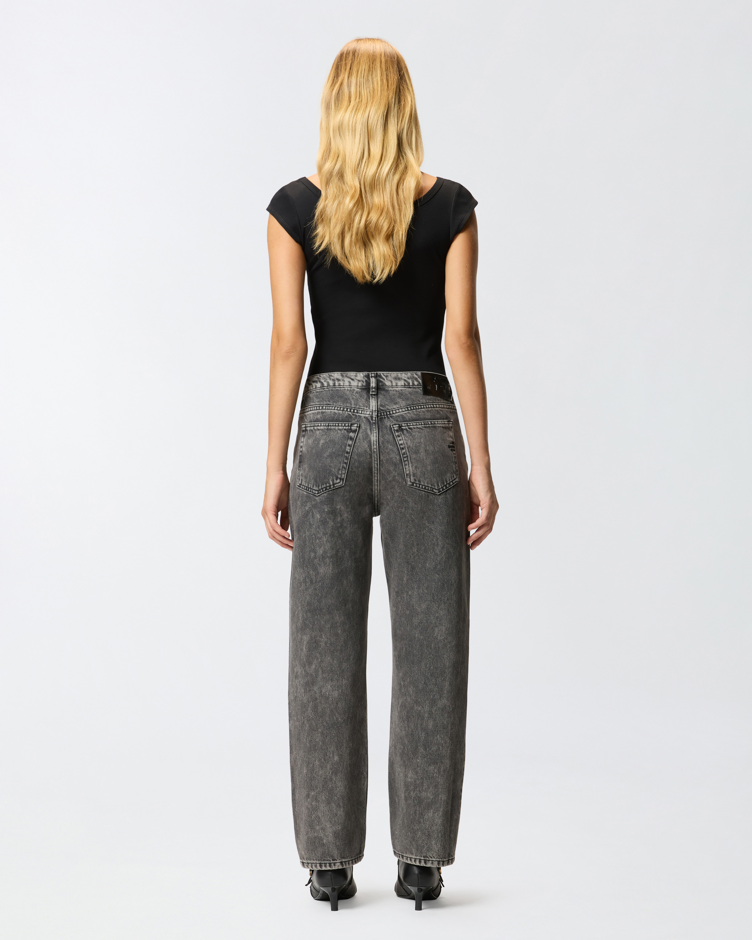 LOOSE-FIT JEANS WITH MINI STUDS - 4