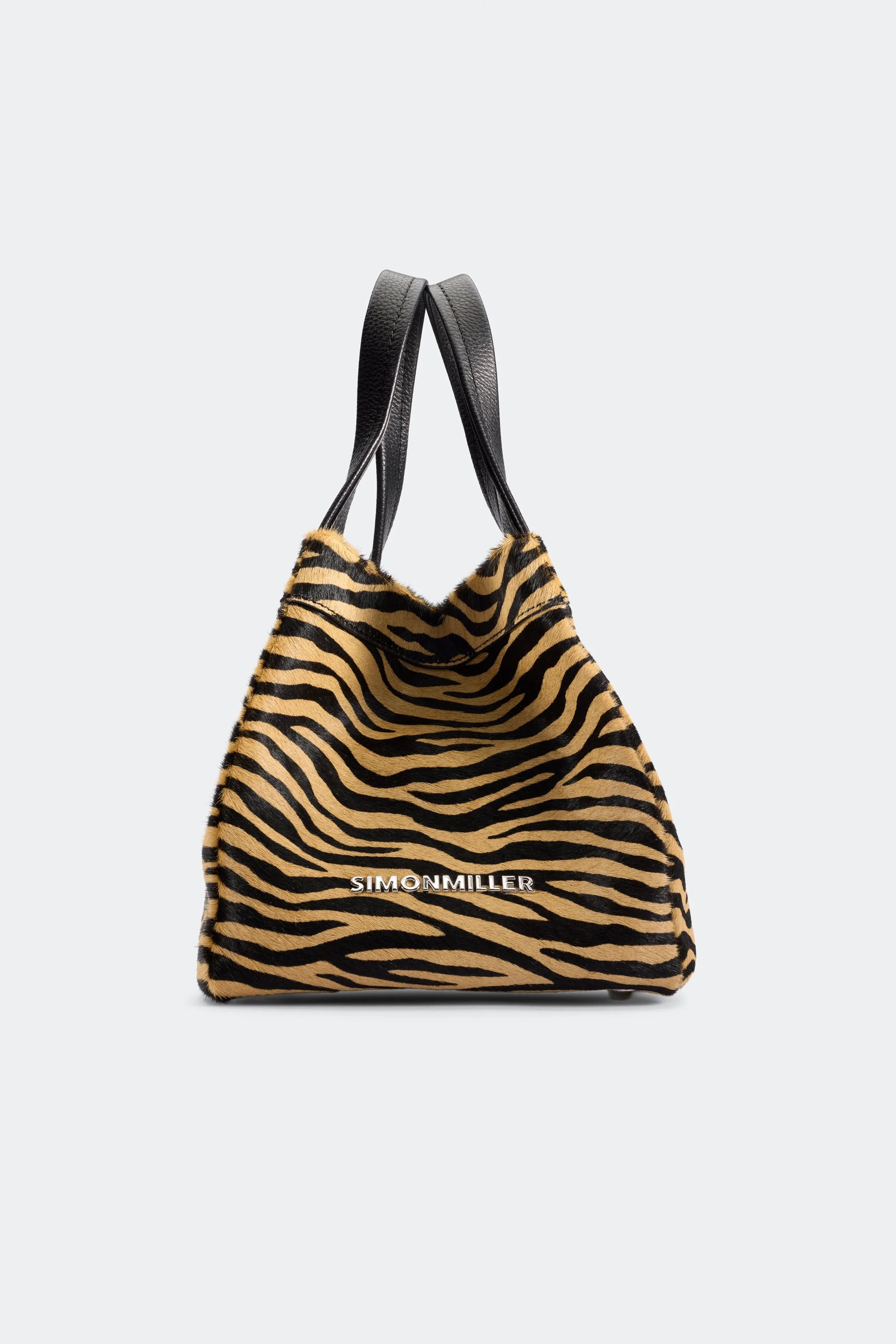 Haircalf Quad Bag In Brown Zebra - 1