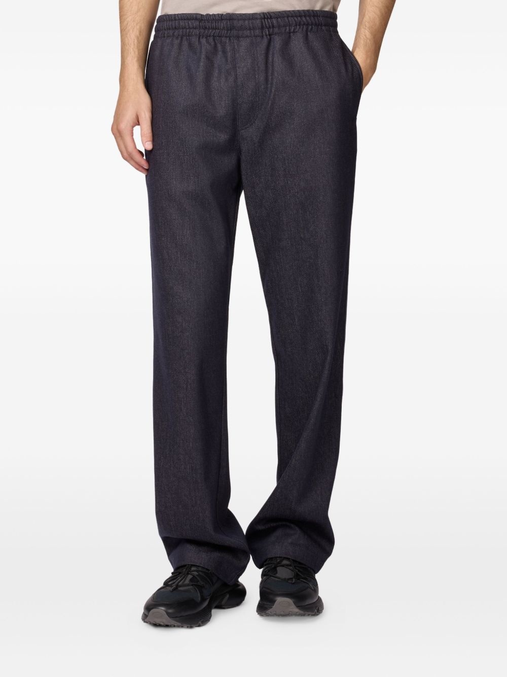 elastic-waist trousers - 2