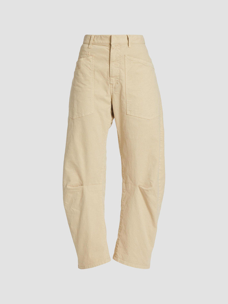Women's Shon Cotton Twill Pants - Sandstone 1