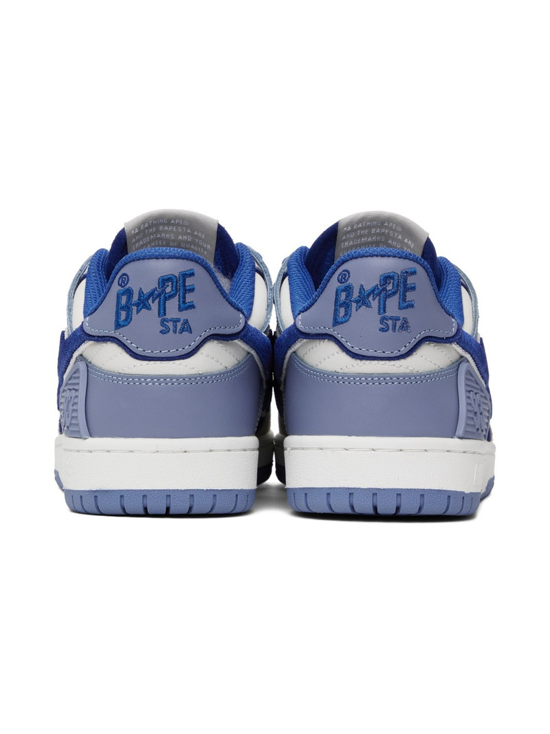 A BATHING APE® Gray & Blue STA #5 Sneakers outlook