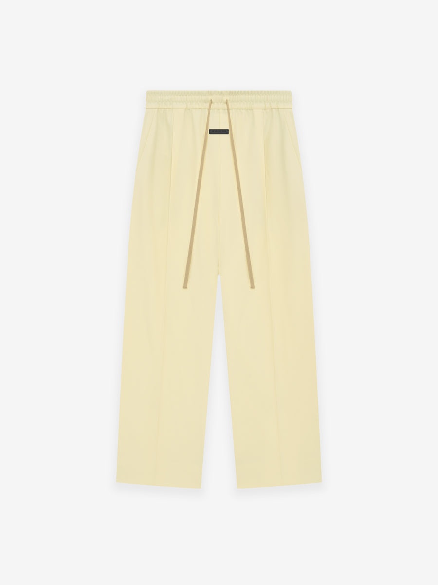 Wool Gabardine Wide Leg Pant - 1