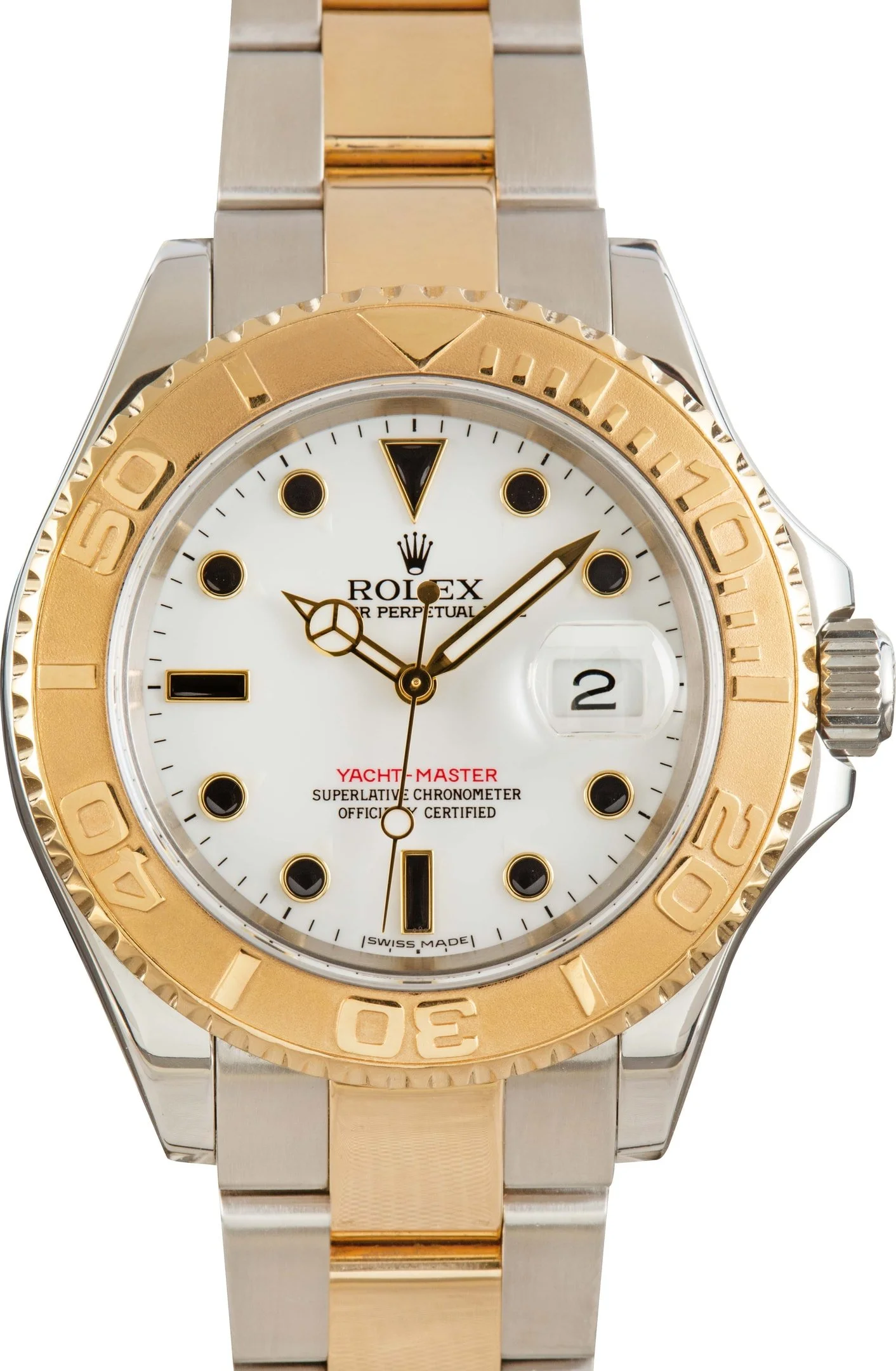 Used Rolex Yacht-Master 16623 White - 1