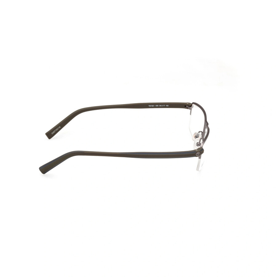 Timberland Demo Rectangular Men's Eyeglasses TB1821 009 58 - 4