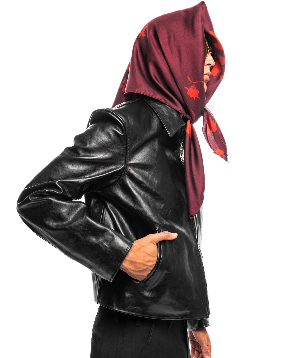 Our Legacy Mini Jacket Top Dyed Black Leather | likelihood
