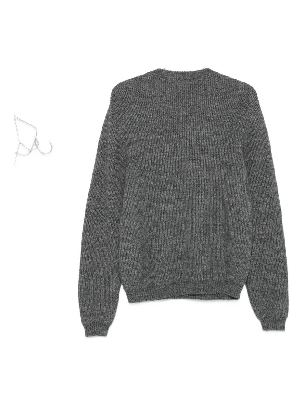 ribbed alpaca wool sweater - 2