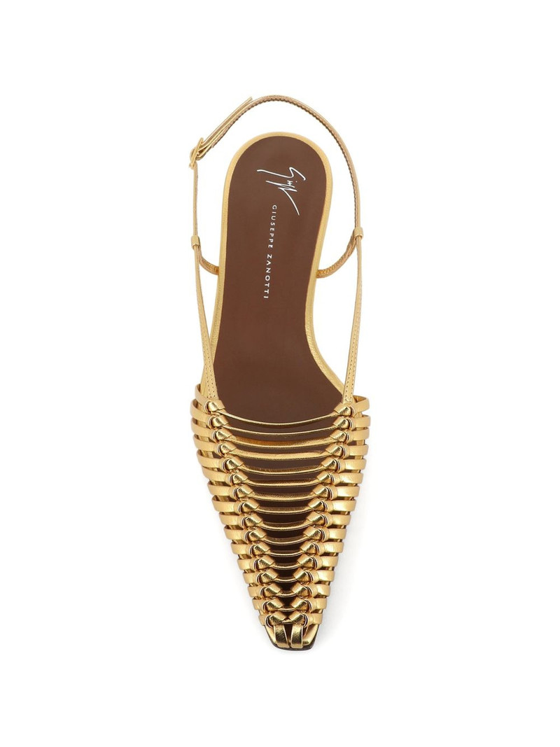 Orsola woven pointed sandals 3