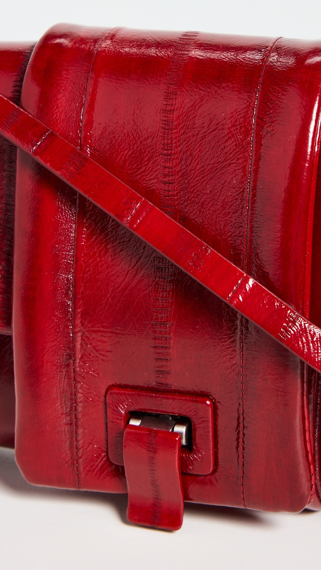 Flip Shoulder Bag in Eel - 4