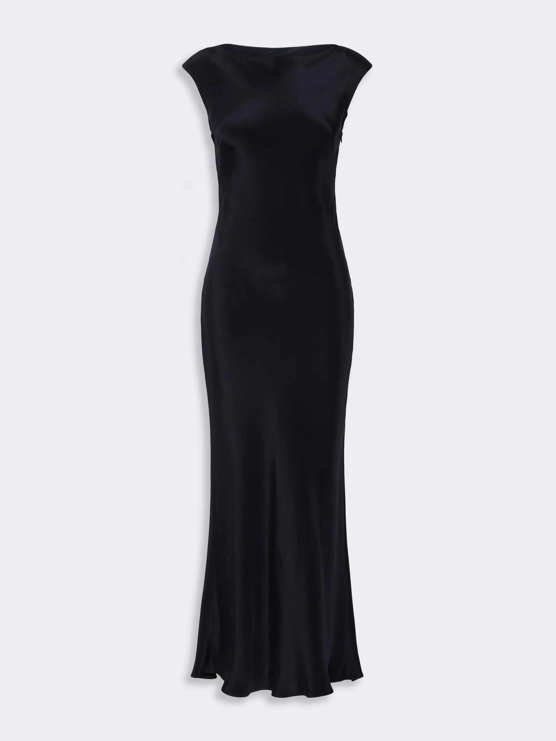 ACINO Slim-fit silk crepe de chine dress - ULTRAMARINE - 1