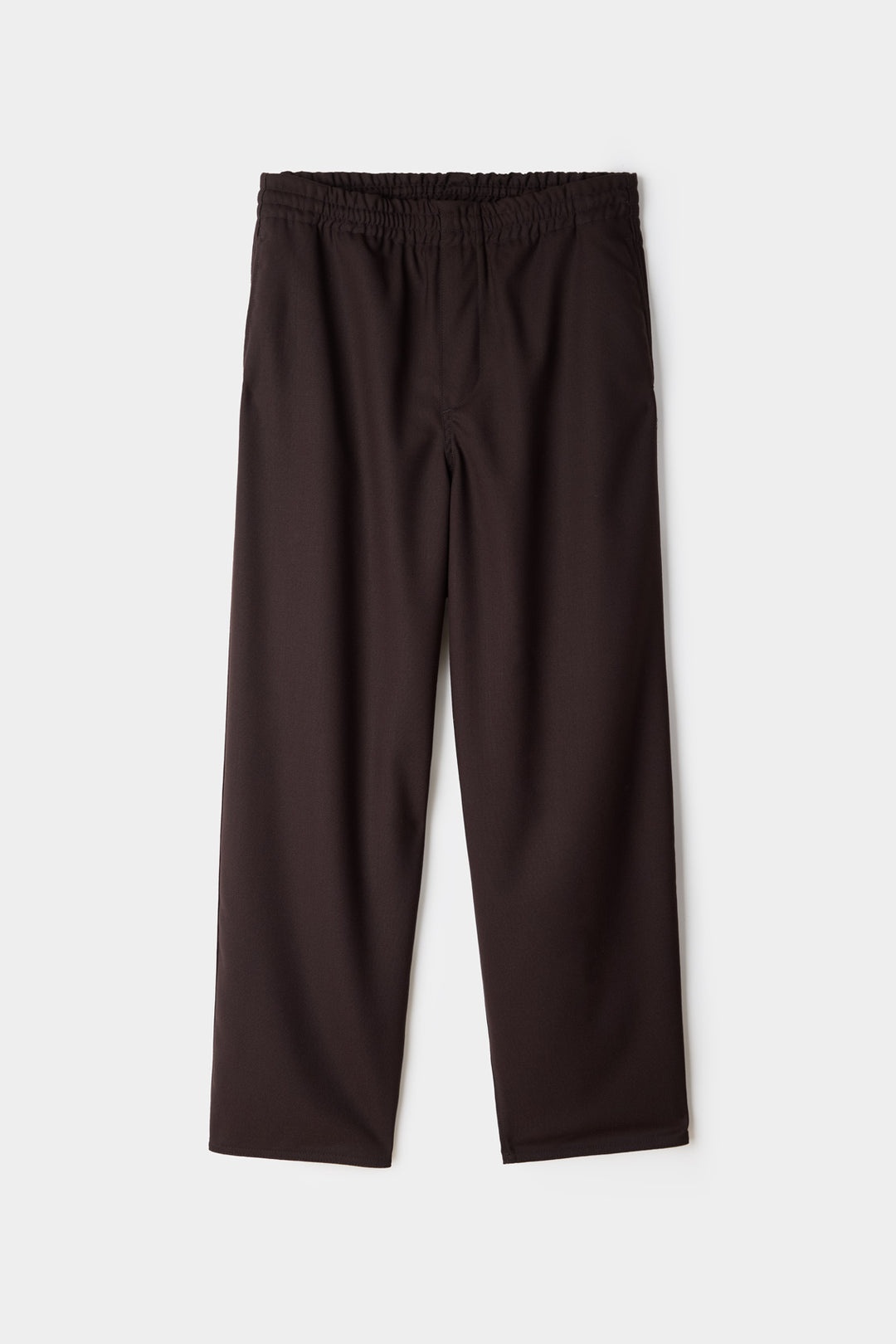 ELASTIC PANTS / brown - 2