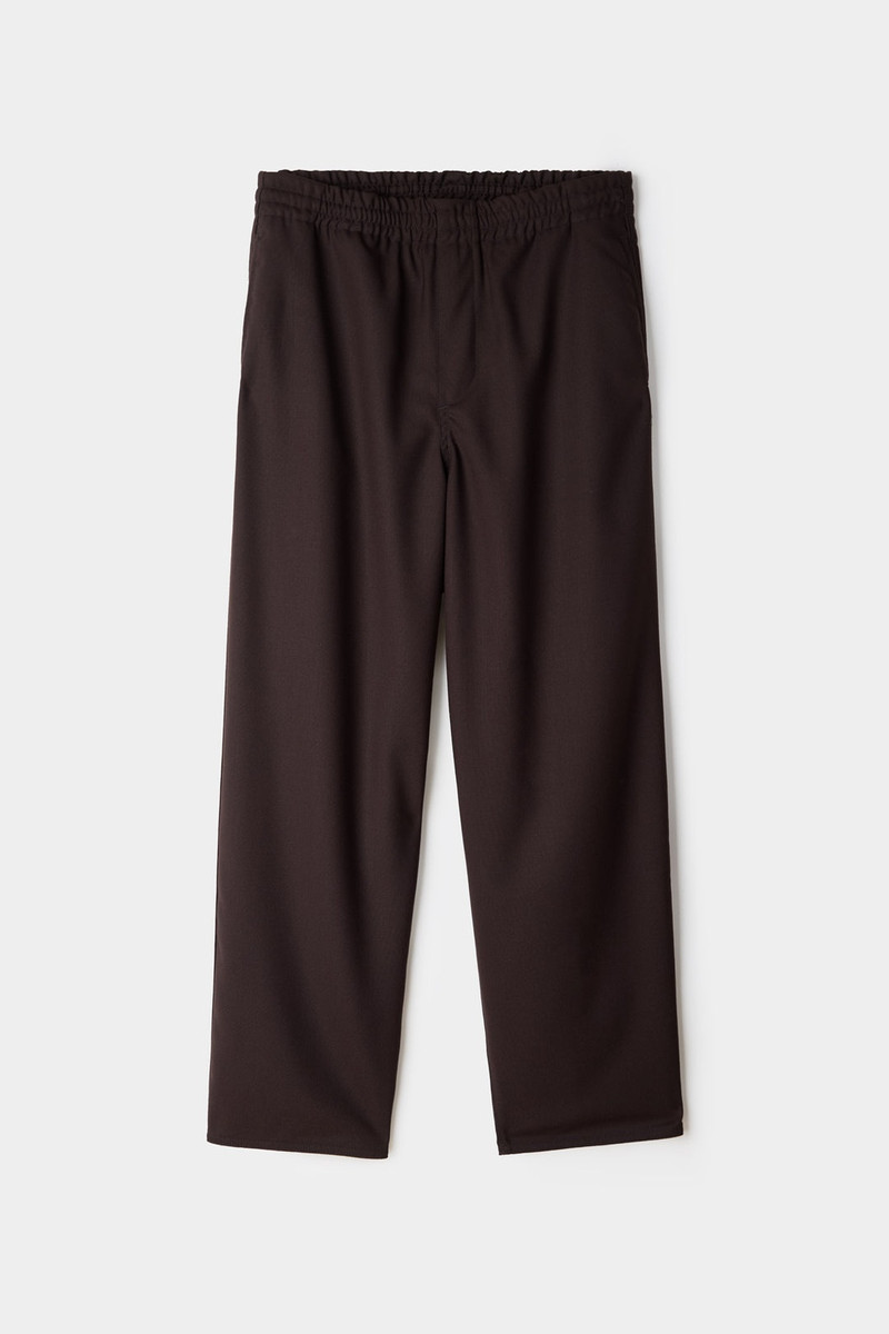 SUNNEI ELASTIC PANTS / brown outlook