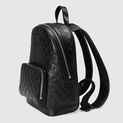 GUCCI Gucci Signature leather backpack outlook