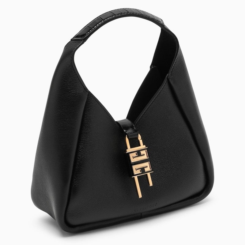 ◆送料・関税込◆GIVENCHY ファブリック G-Hoboミニハンドバッグ Givenchy Givenchy G-Hobo Mini Black Leather Bag | luosophy