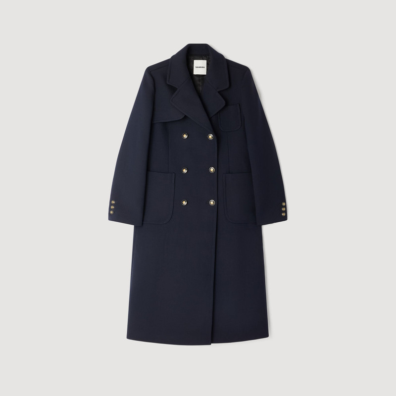 LONG DOUBLE-BREASTED COAT 1