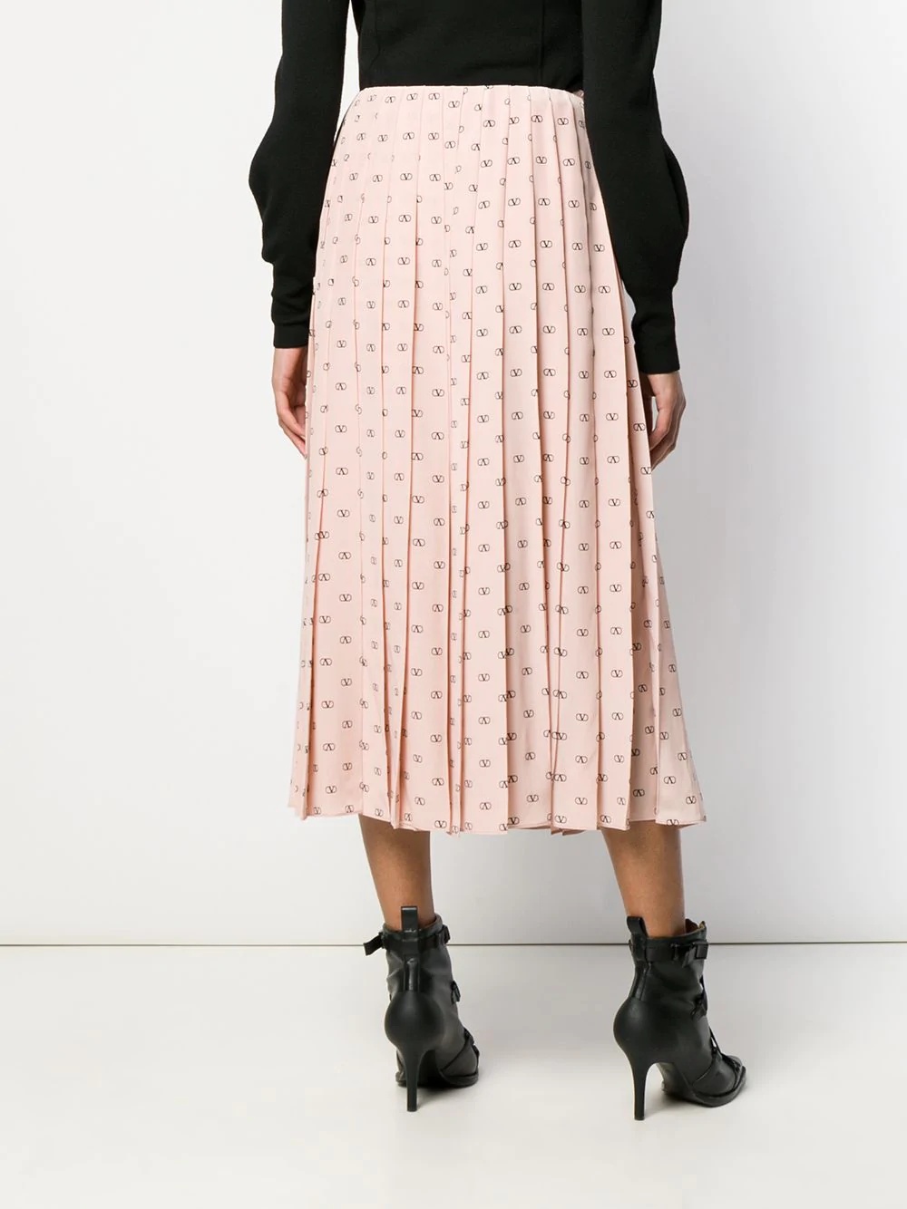 VLOGO pleated skirt - 4