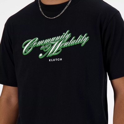 New Balance Klutch Community is a Mentality T-Shirt outlook