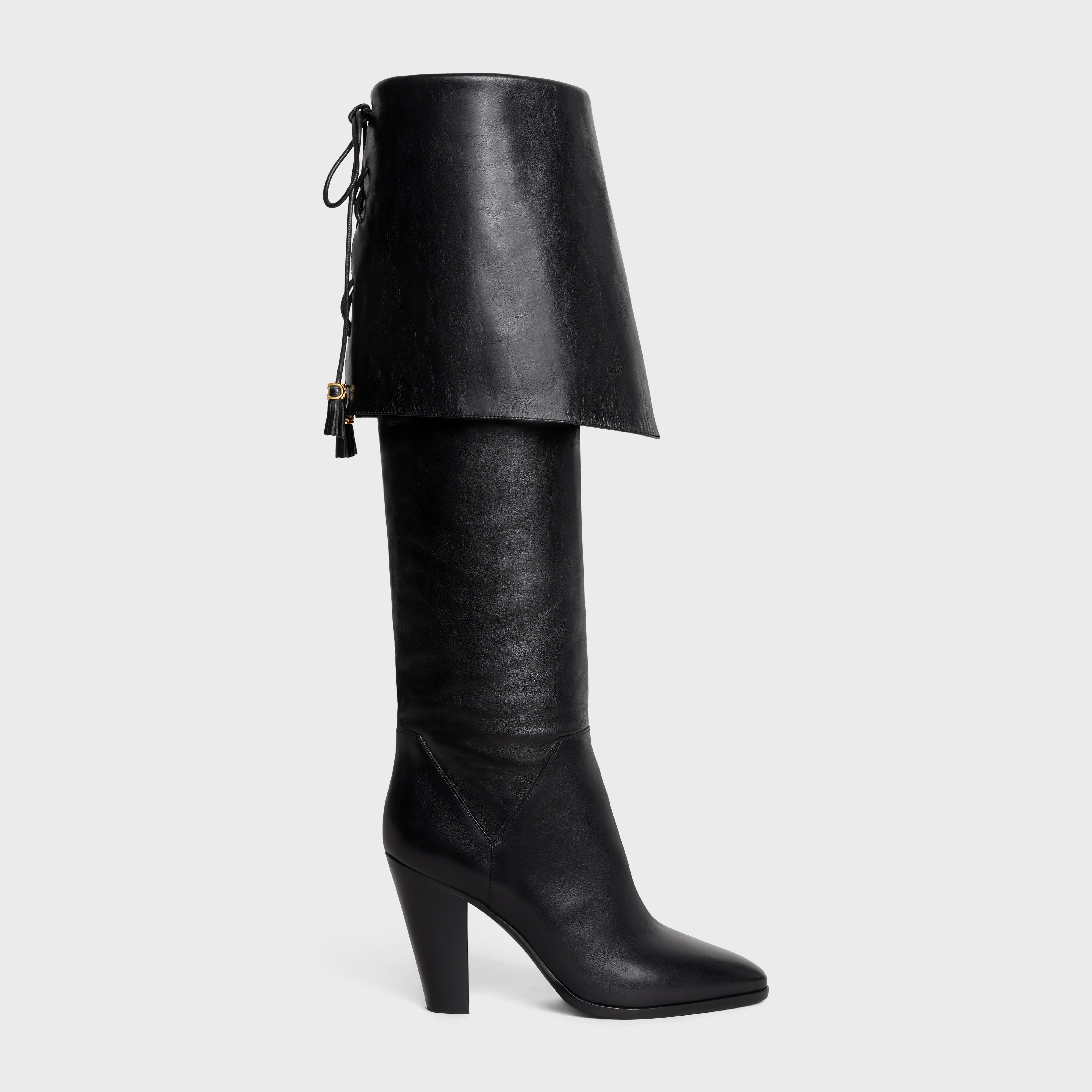 LA MOUSQUETAIRE HIGH BOOT CELINE WILTERN in CALFSKIN - 1